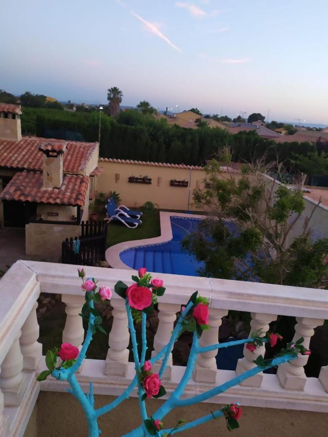 Casa Tambor Villa La Pobla de Vallbona Bagian luar foto